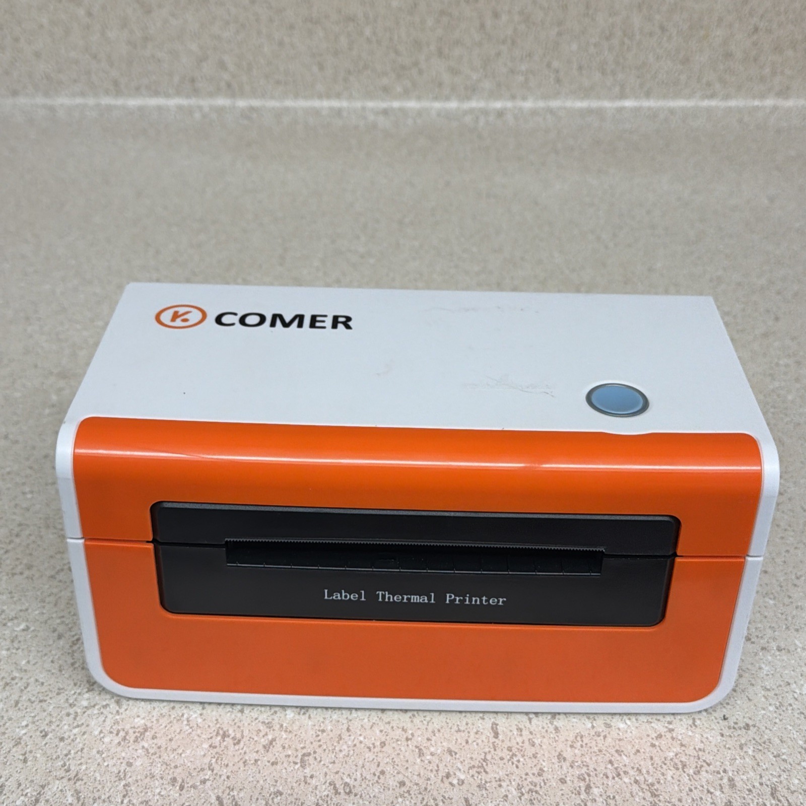K Comer Cx418 Shipping Label High-Speed 4x6 Direct Thermal Label Printer Wired
