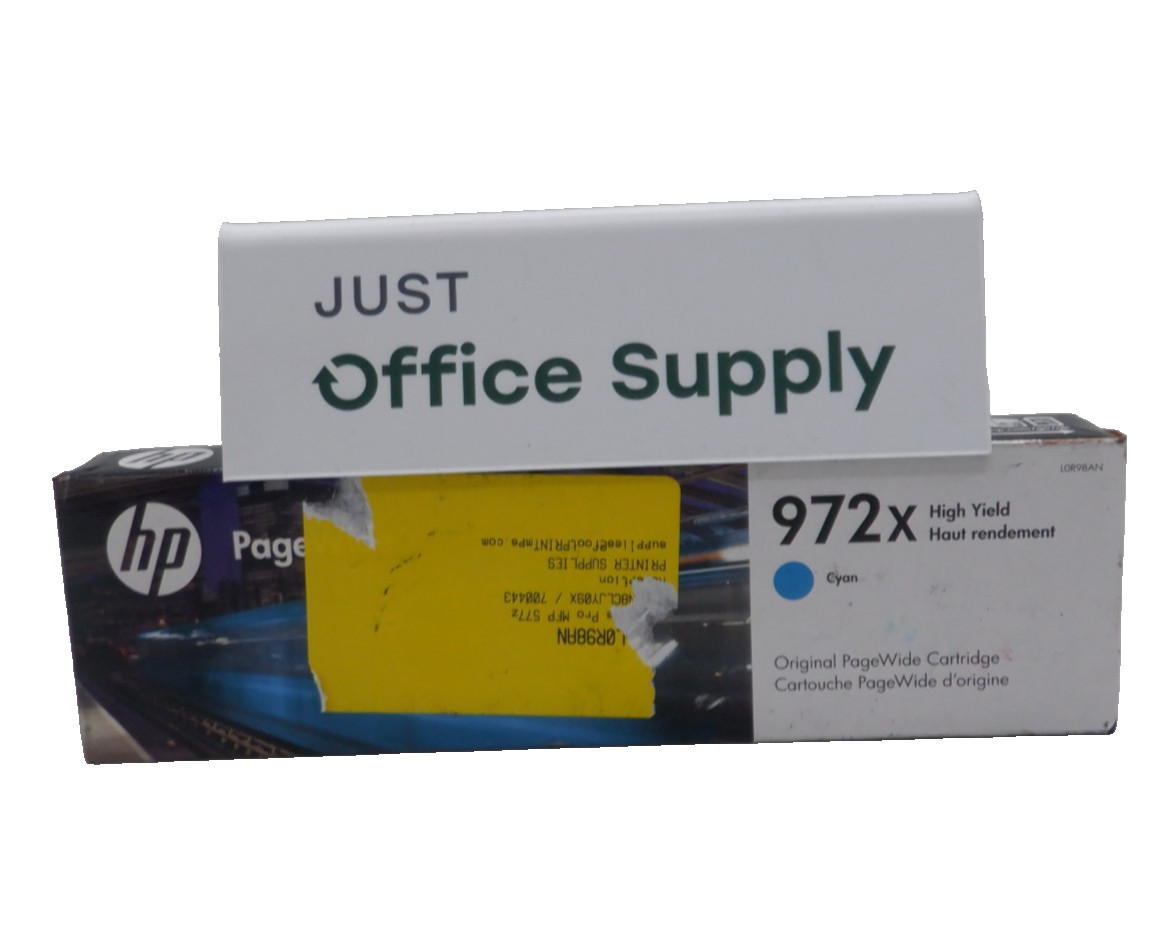 Genuine HP 972X Cyan L0R98AN High Yield Ink Cartridge  