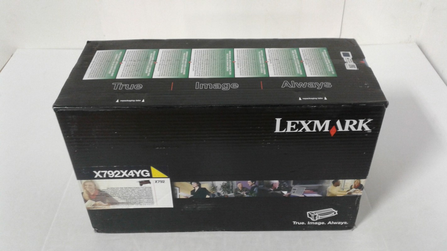 Lexmark X792X4YG Toner Ctg Yellow for Lexmark X-792