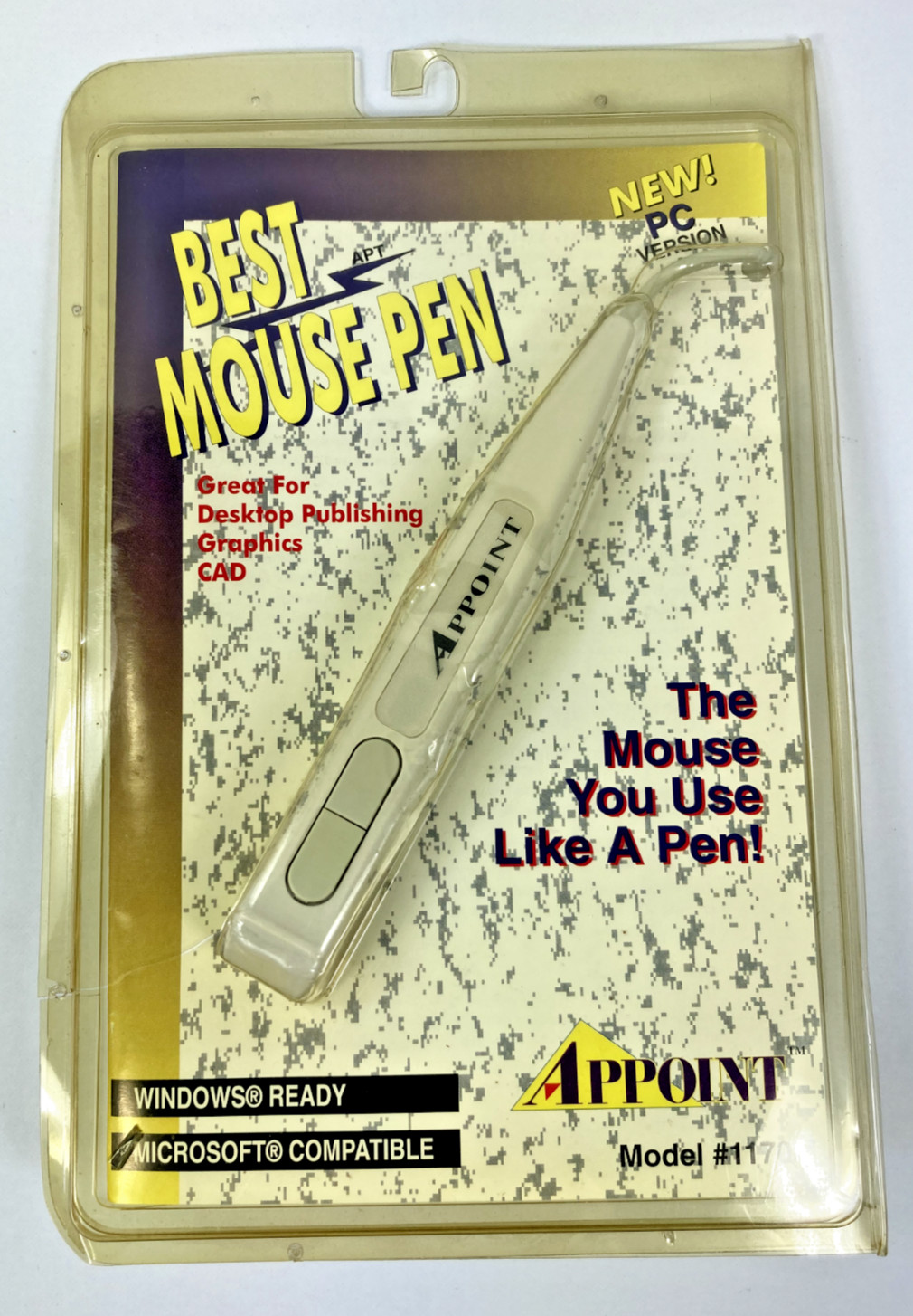 Vintage Best Mouse Pen Appoint 1170 New in Package NIP
