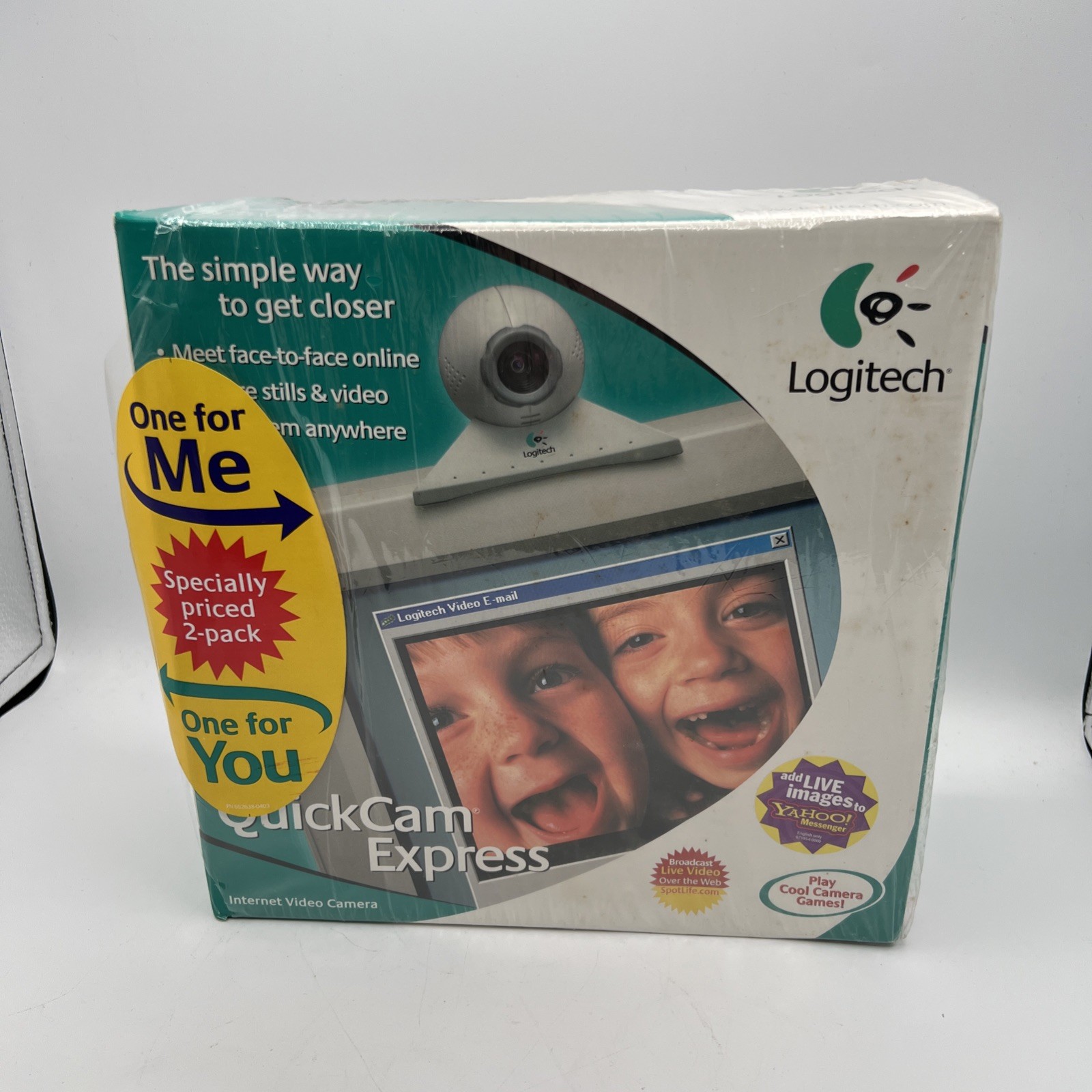 LOGITECH QUICKCAM EXPRESS USB CORD NEW 2 Pack 2000