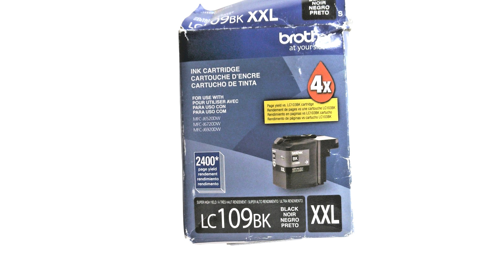 Brother LC109BK XXL Black Ink Cartridge MFC-J6520DW J6720DW J6920DW Printers