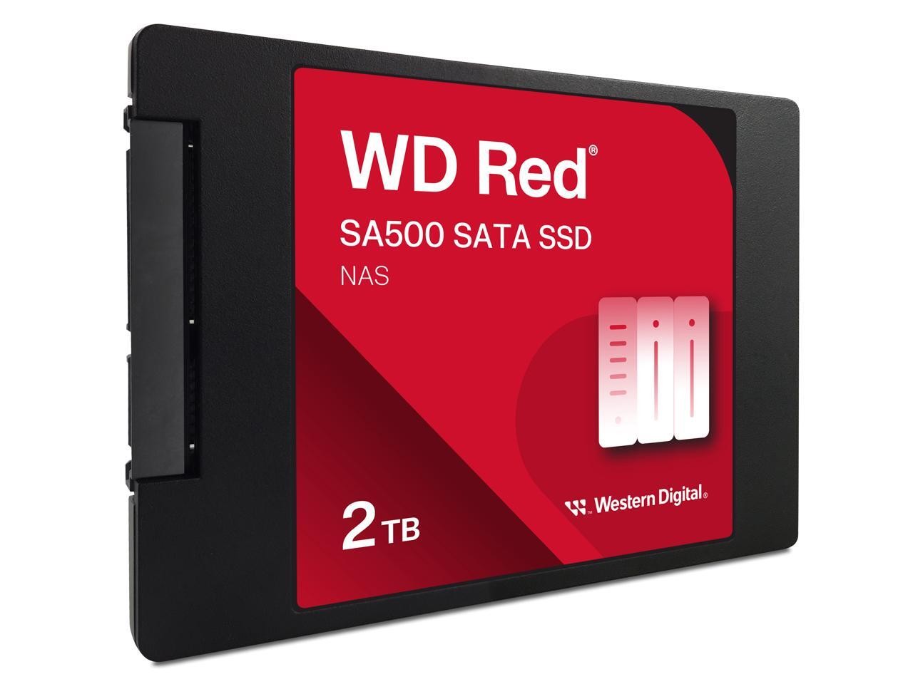 WD Red® SA500 NAS SATA SSD, 2TB, 2.5" WDS200T2R0A
