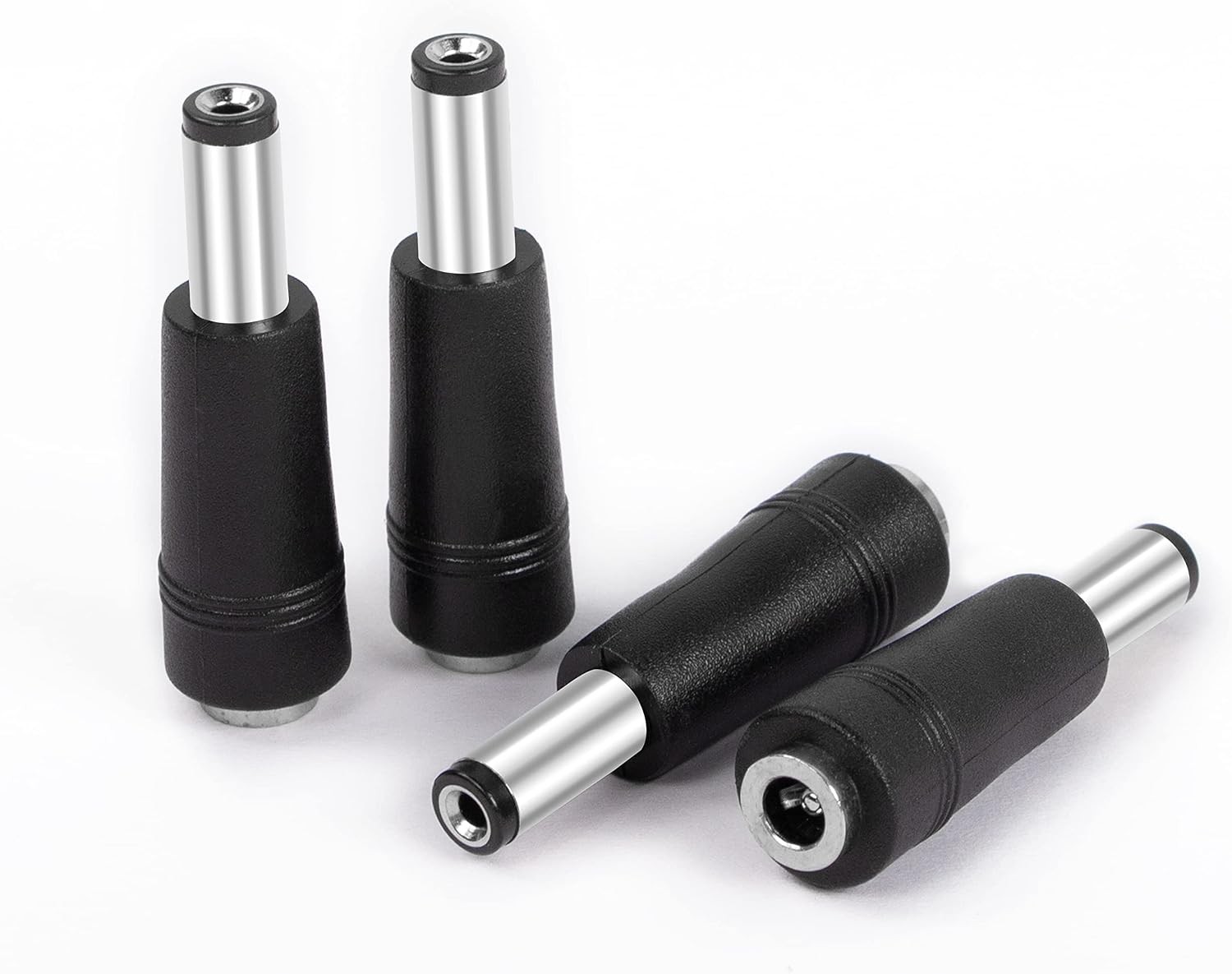 DC 4.0x1.7mm Female To 5.5x2.1mm Male Barrel Jack Adapter Converter 4 PCS