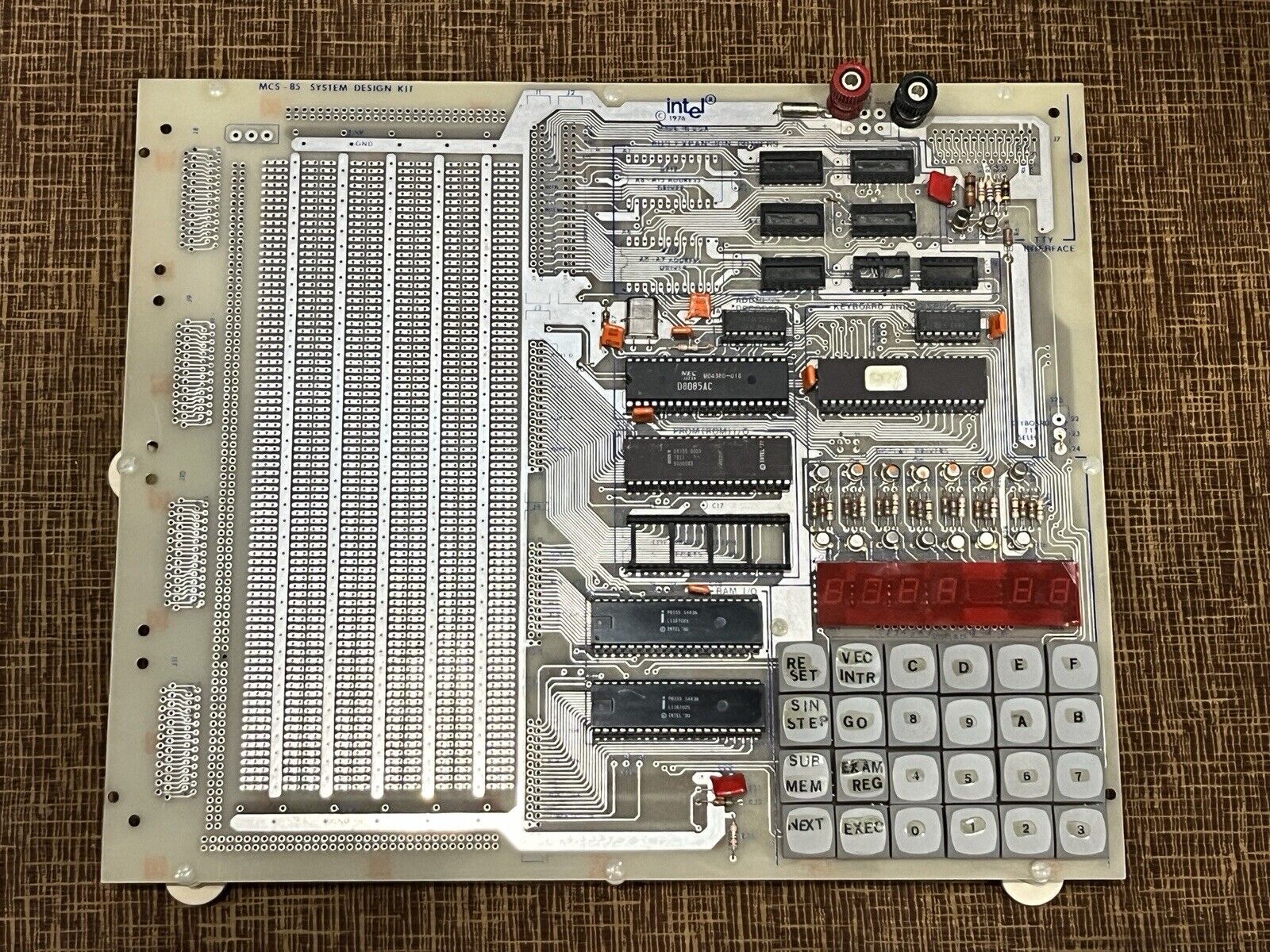 Vintage 1976 Intel MCS-85 SDK-85 System Design Kit UNTESTED