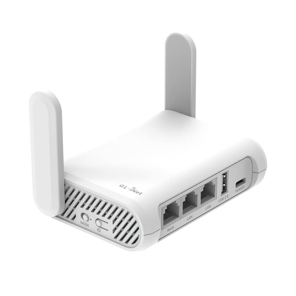 GL-Opal AC1200 Travel Router Dual-Band WiFi Gigabit Ethernet VPN OpenWrt
