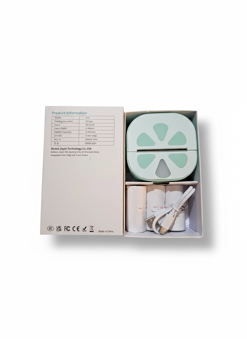 D20 Portable Thermal Sticker Label Printer Bluetooth Wireless Mini
