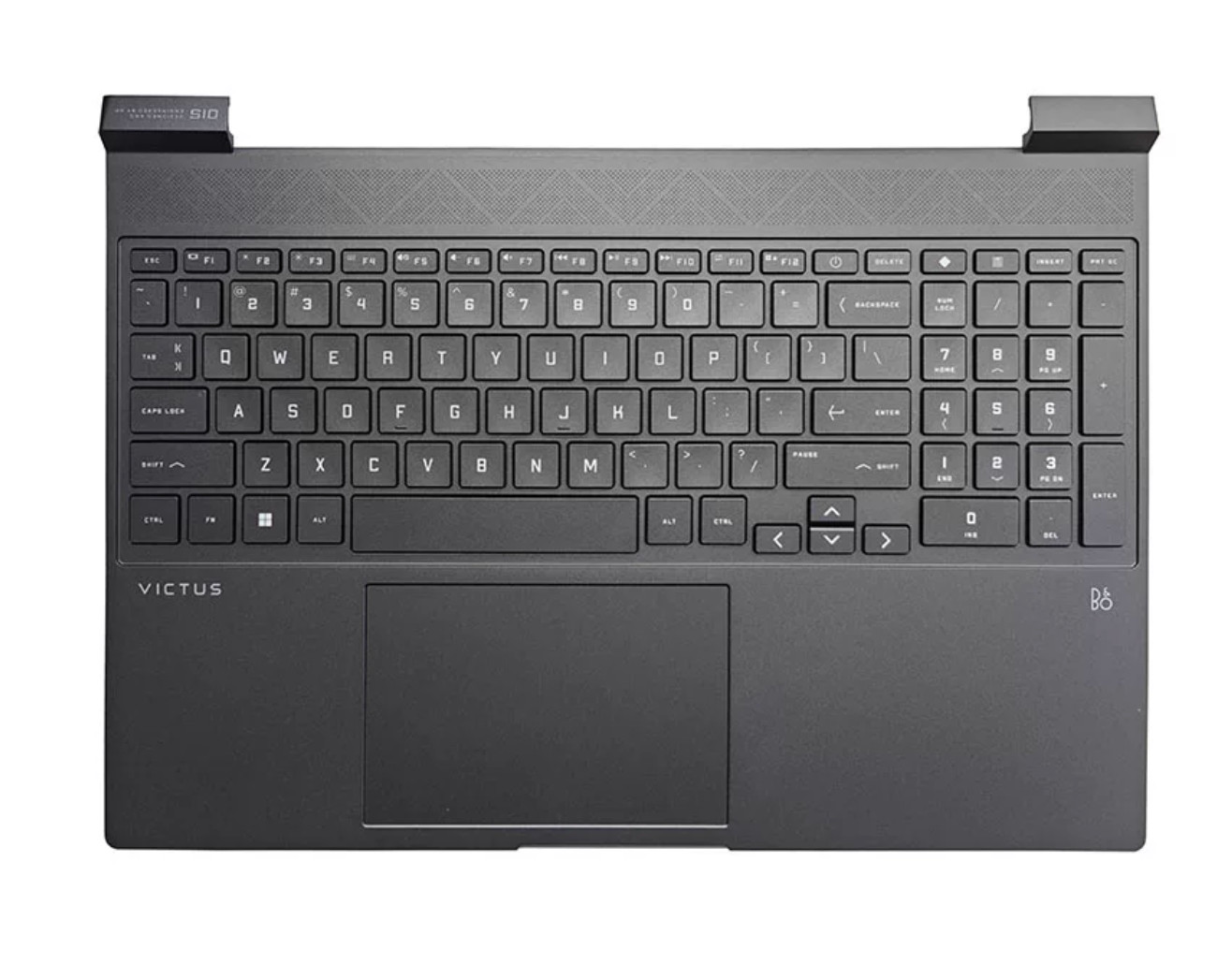 New HP Victus 15-FA 15-FB TPN-Q278-Q279 Laptop Palmrest Backlit Keyboard US/LA