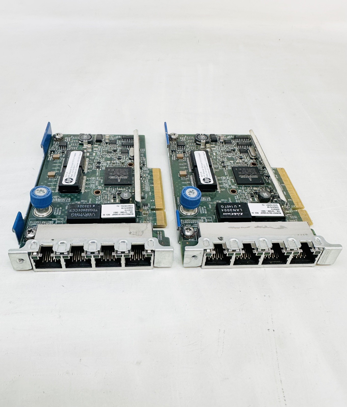 SET OF 2: HP 331FLR 1Gb 4-port Ethernet FlexibleLOM Adapter - USED PULL