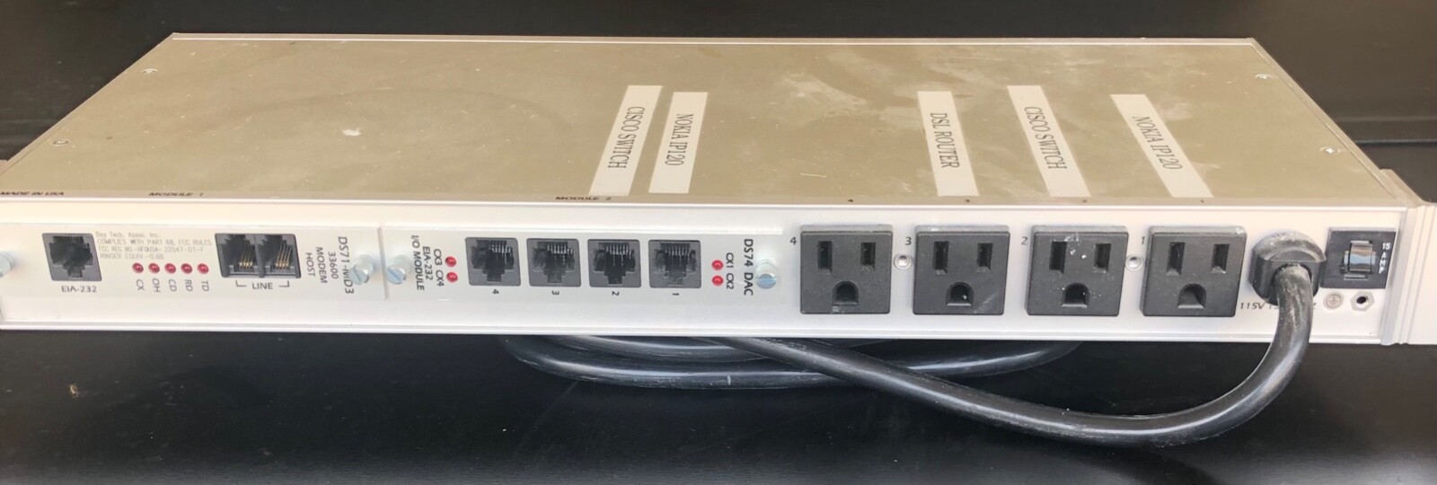 baytech DS2-Rpc data switch/power control