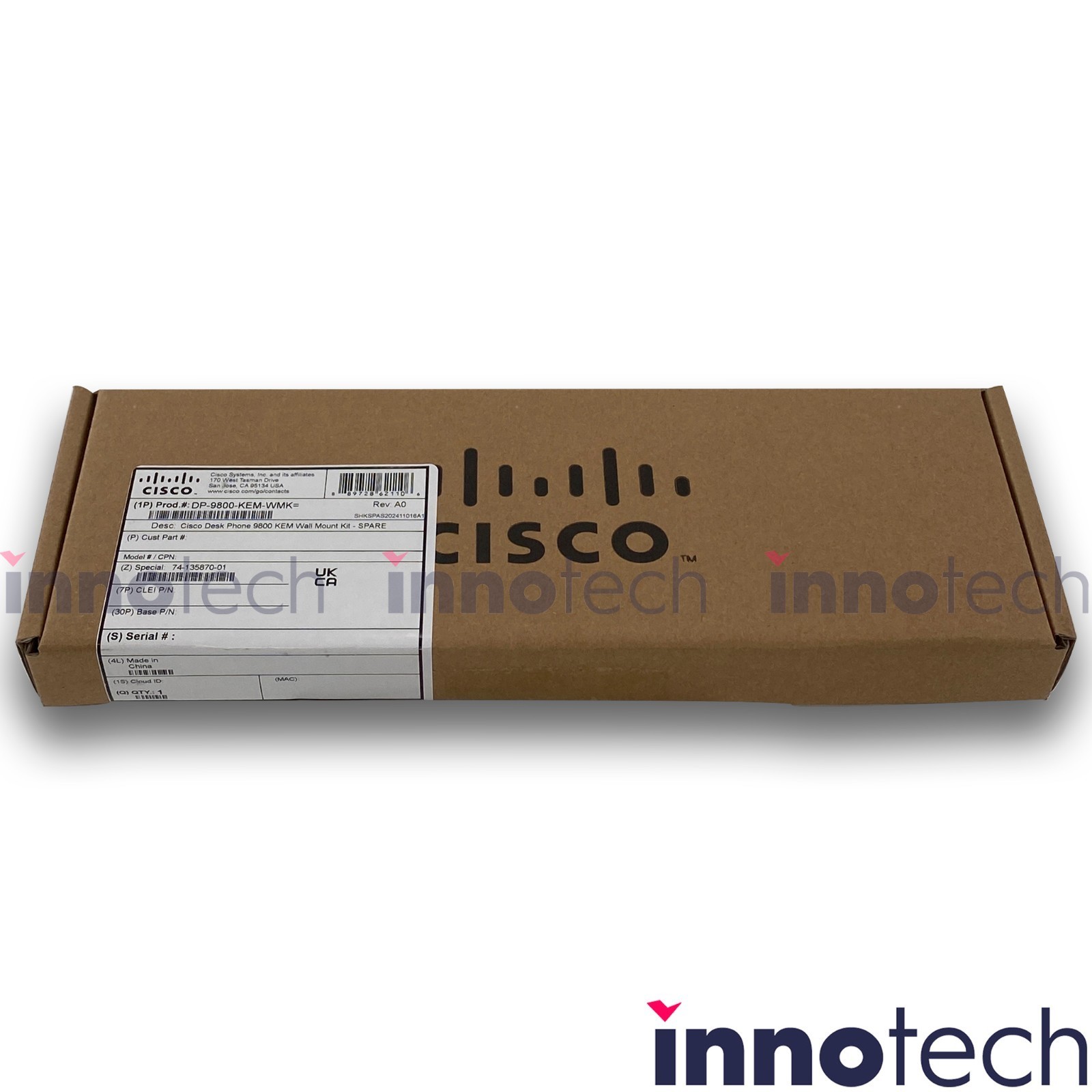 DP-9800-KEM-WMK Cisco Desk Phone 9800 Kem Wall Mount Kit New Sealed
