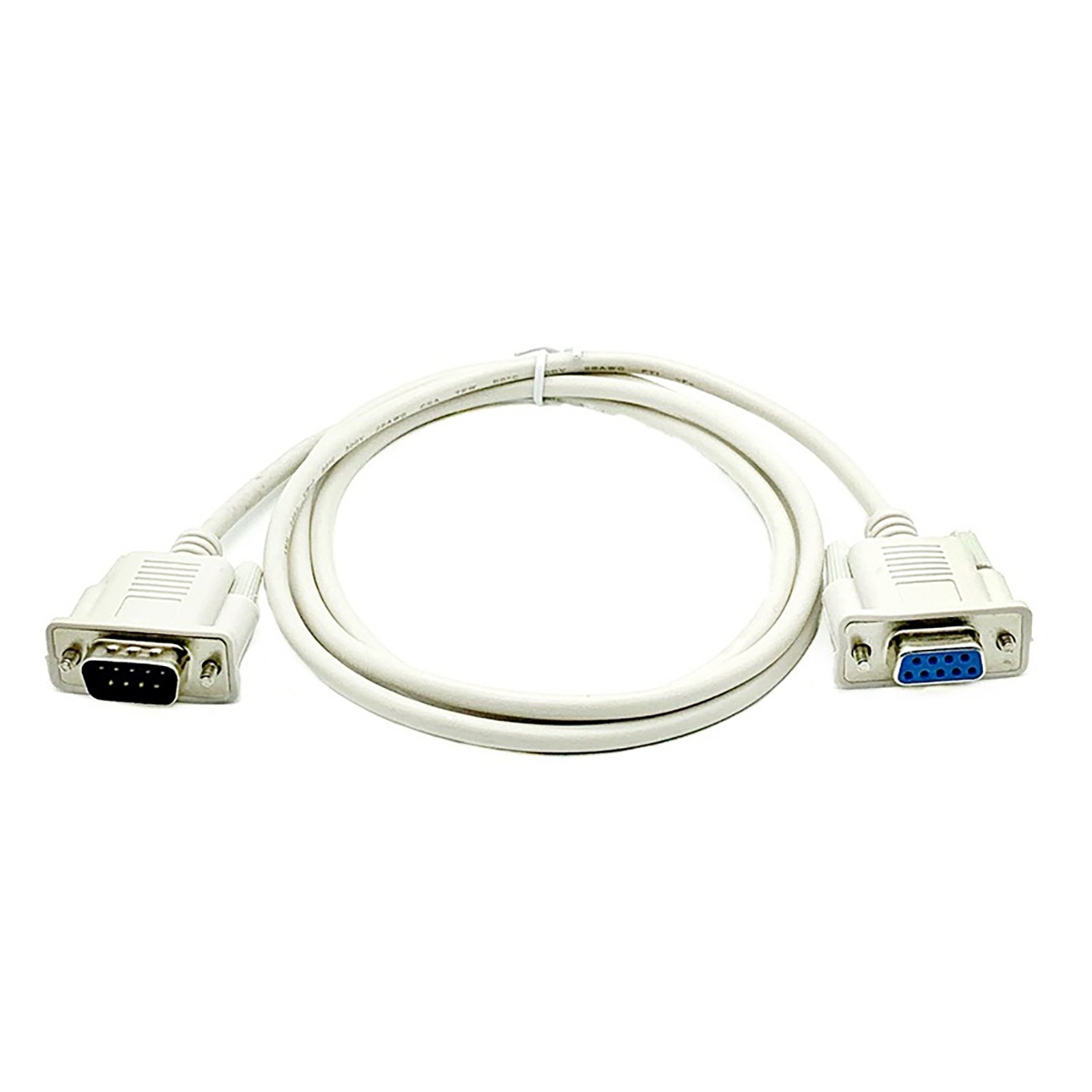 1 Pcs DB9 Male to DB9 Female Serial Extension Cable Wire Durable Replacement