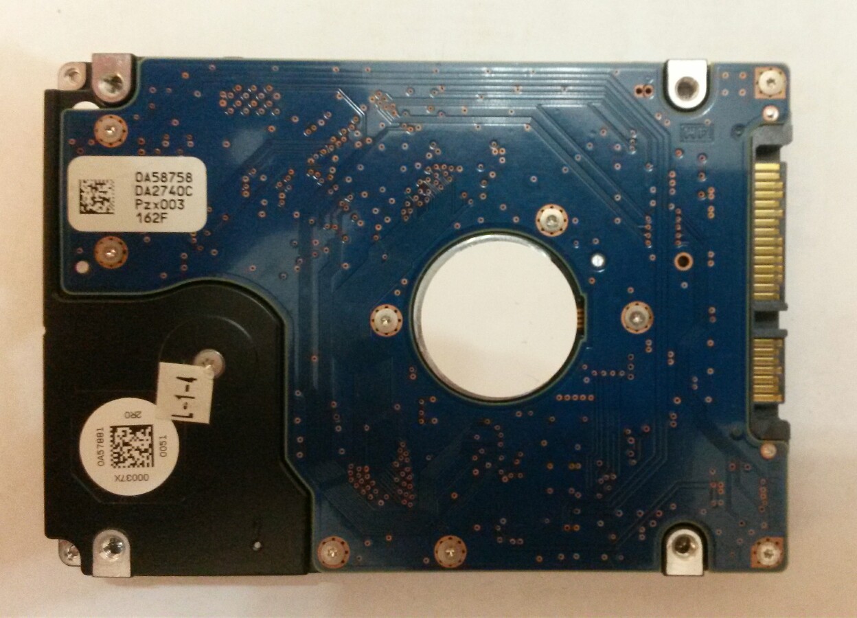 BOARD ONLY Hitachi HTS545025B9SA02 P/N:0A58758 MLC:DA2740C PCB:220 0A90161 01