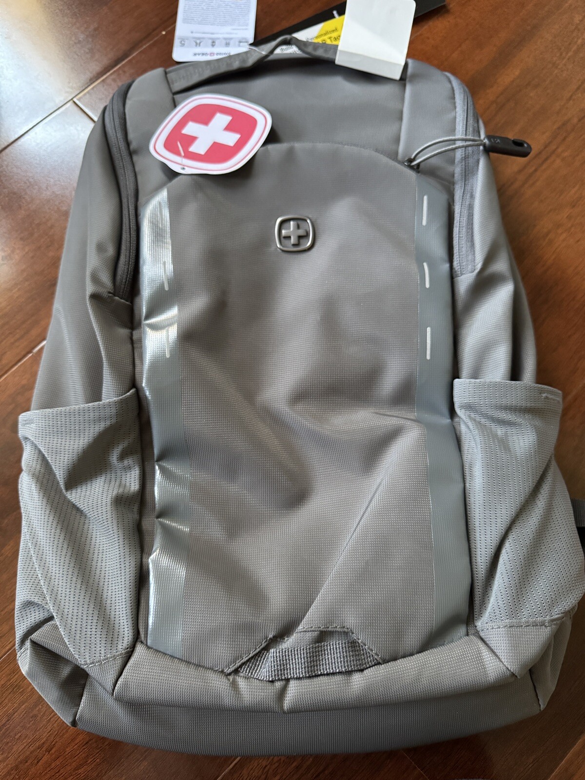 SWISSGEAR Discreet Travel Work Commuter Backpack Fits 15" Laptop - Charcoal Gray