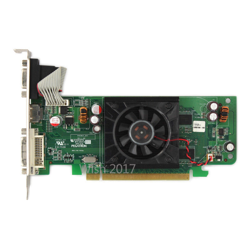 Pegatron for Dell ATI Radeon HD 3450 256MB PCI-E Video Card DVI  VGA 0F342F