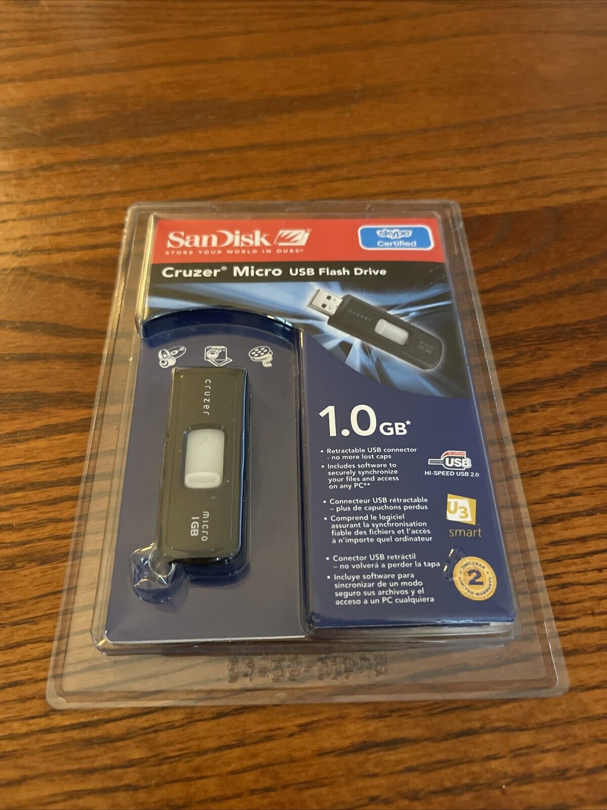 Sandisk CRUZER Micro USB Flash Drive 1.0 GB