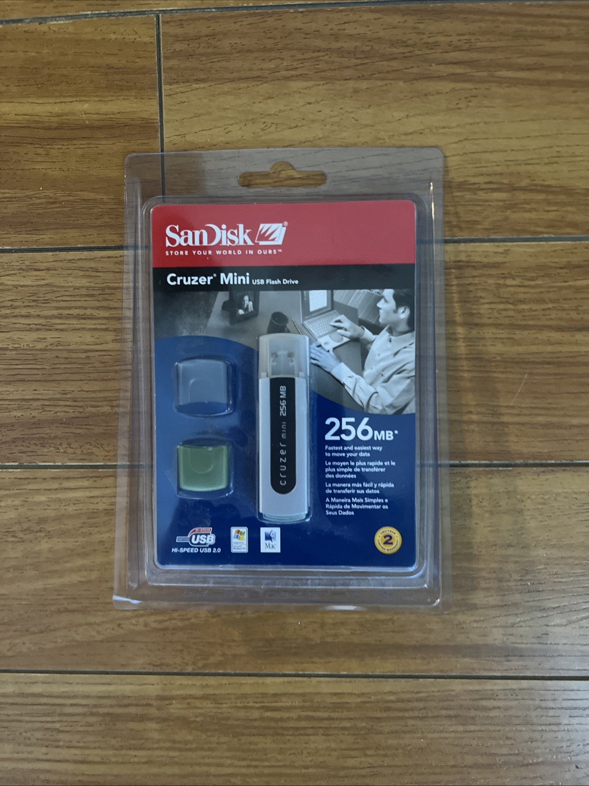 SanDisk Cruzer Mini 256MB USB Flash Drive New Sealed