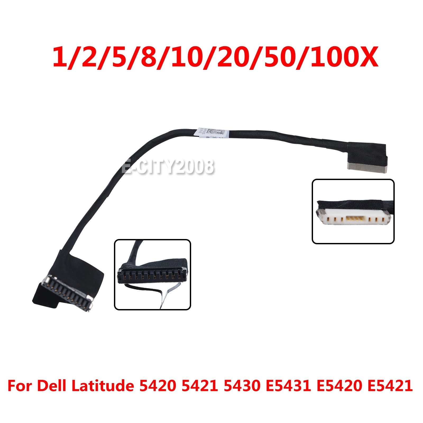 Lot Battery Cable 0WHXFP For Dell Latitude 5420 5421 5430 E5431 E5420 E5421