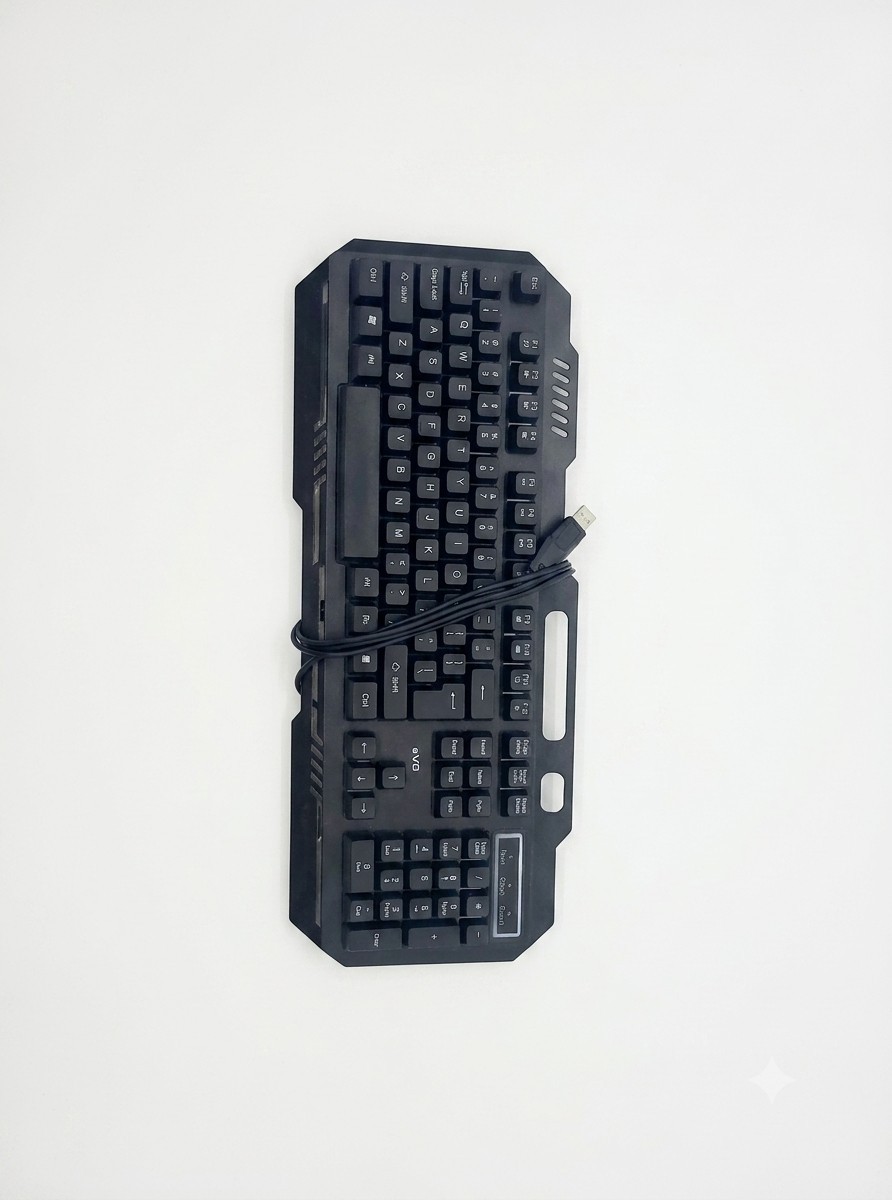Evo Core Nemesis Gaming Keyboard Anti-Ghosting Low Noise Tactile Keys 