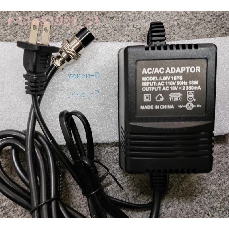 3PIN AC Adapter for YAMAHA MG82CX F4 F7 CT6 CT8 Mixer Power Supply Charger 18V
