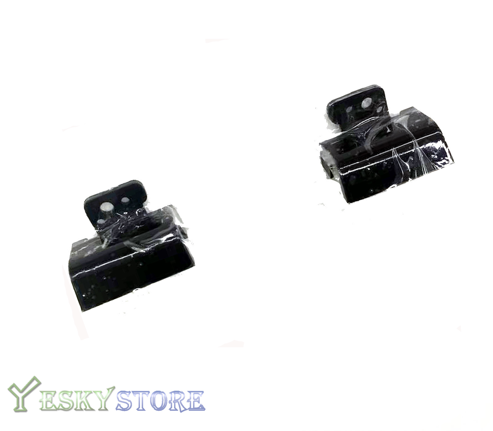  NEW HP G6-2000 SERIES 681811-001 GENUINE LCD HINGE COVER BLACK Left + Right Set