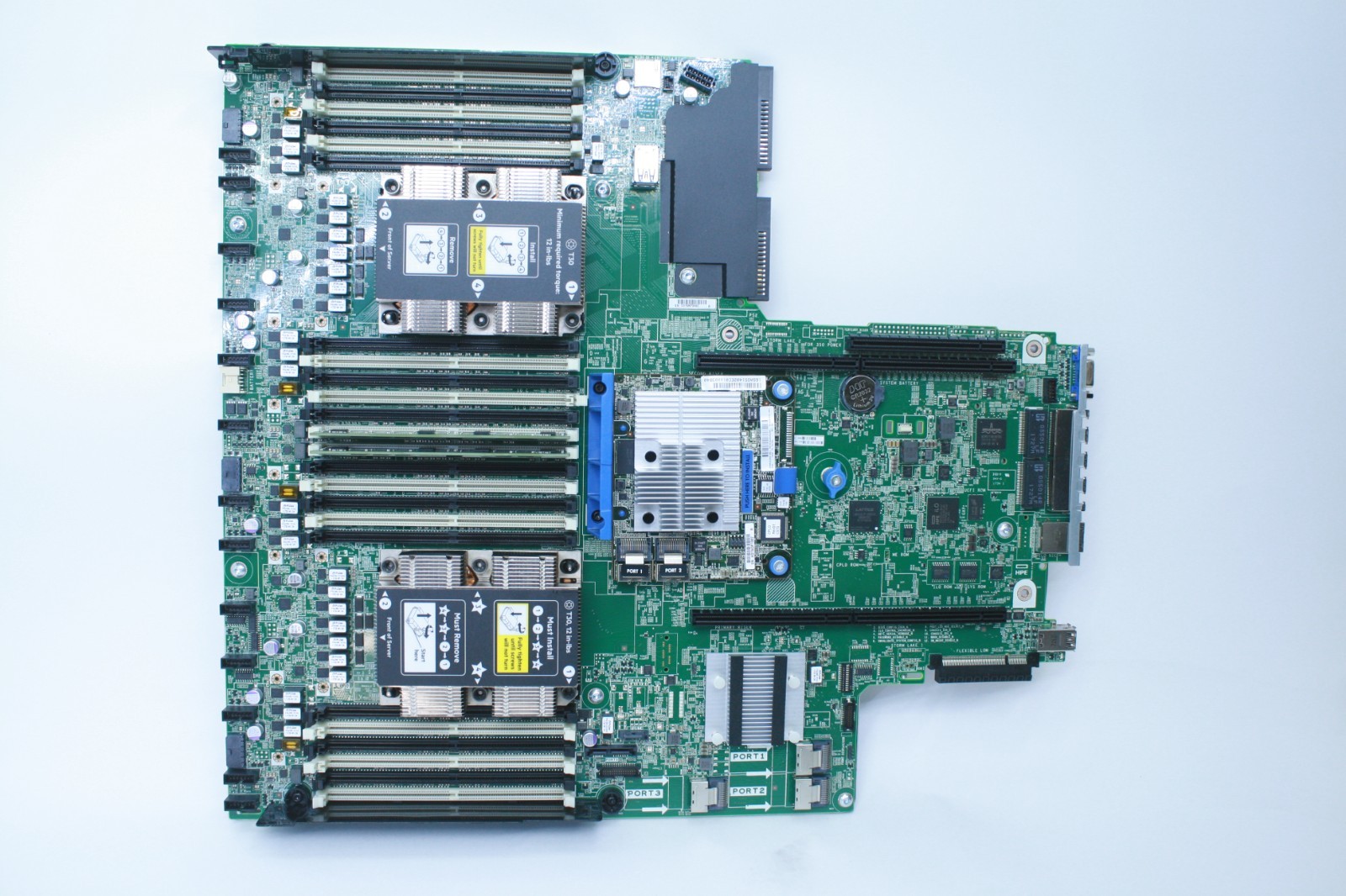 HPE PROLIANT DL360 GEN10 SERVER MOTHERBOARD 847479 / 875552 W /2X 5115 & 16GB T7