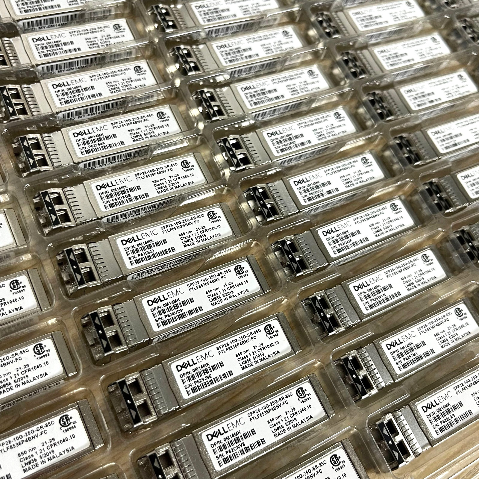 Dell M14MK SFP28-10G-25G-SR-85C SFP28 Transceiver-10/25GBASE-SR Dual Rate Module