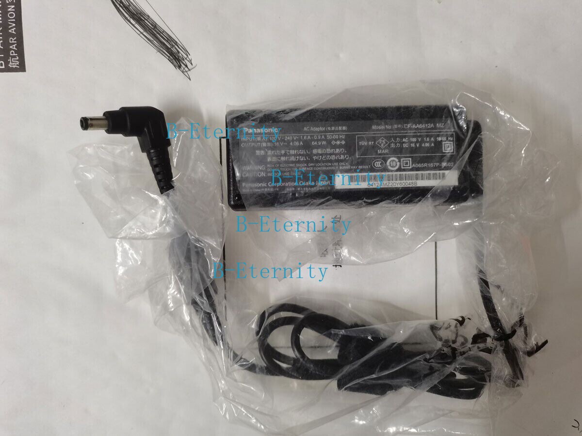 Genuine OEM Panasonic Let's Note CF-SV9RDLVS Laptop Power Charger 16V 4.06A 65W