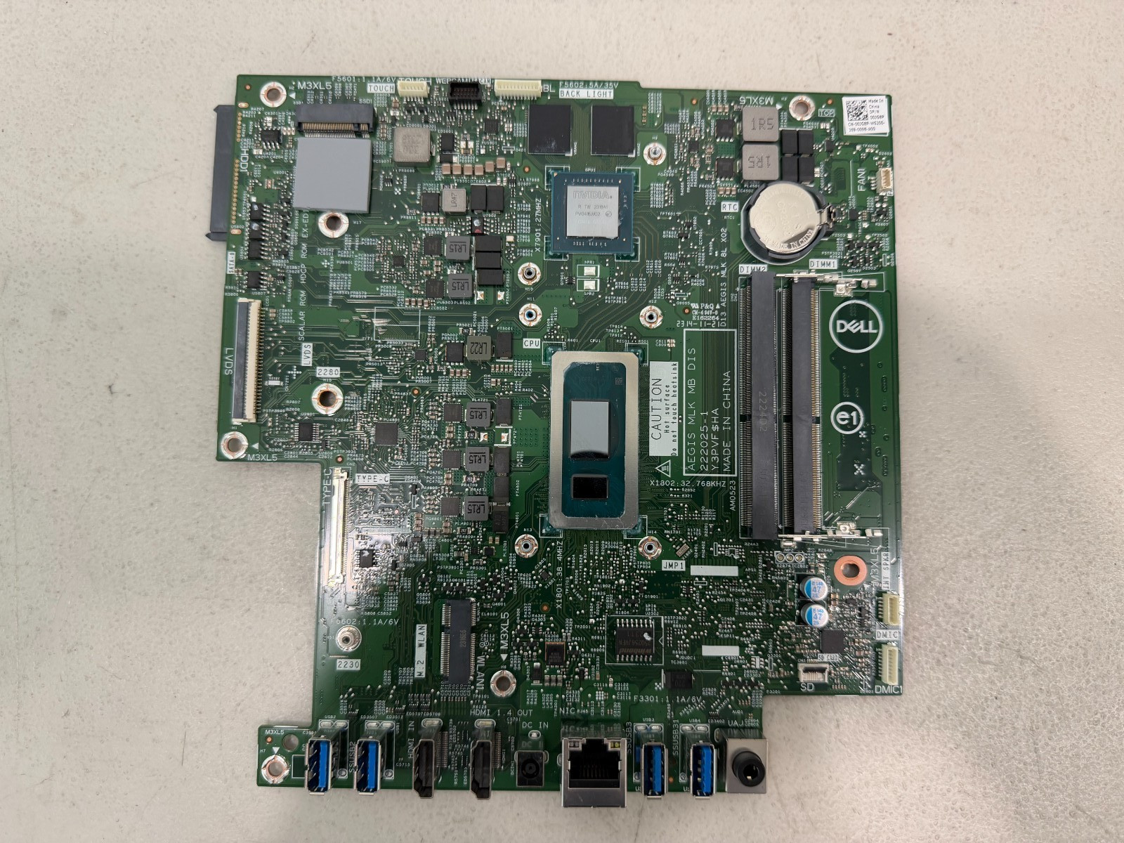 00JG8P 0MTX0V Dell Inspiron 24-5420 27-7720 Motherboard Aegis MLK i7-1355U MX550