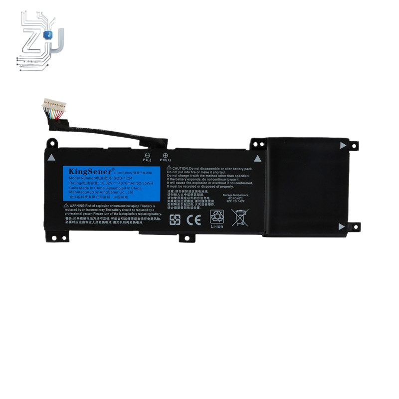 SQU-1724 SQU-1723 Laptop Battery For GIGABYTE AORUS 15-XA 15-WA 15-W9 62.35Wh