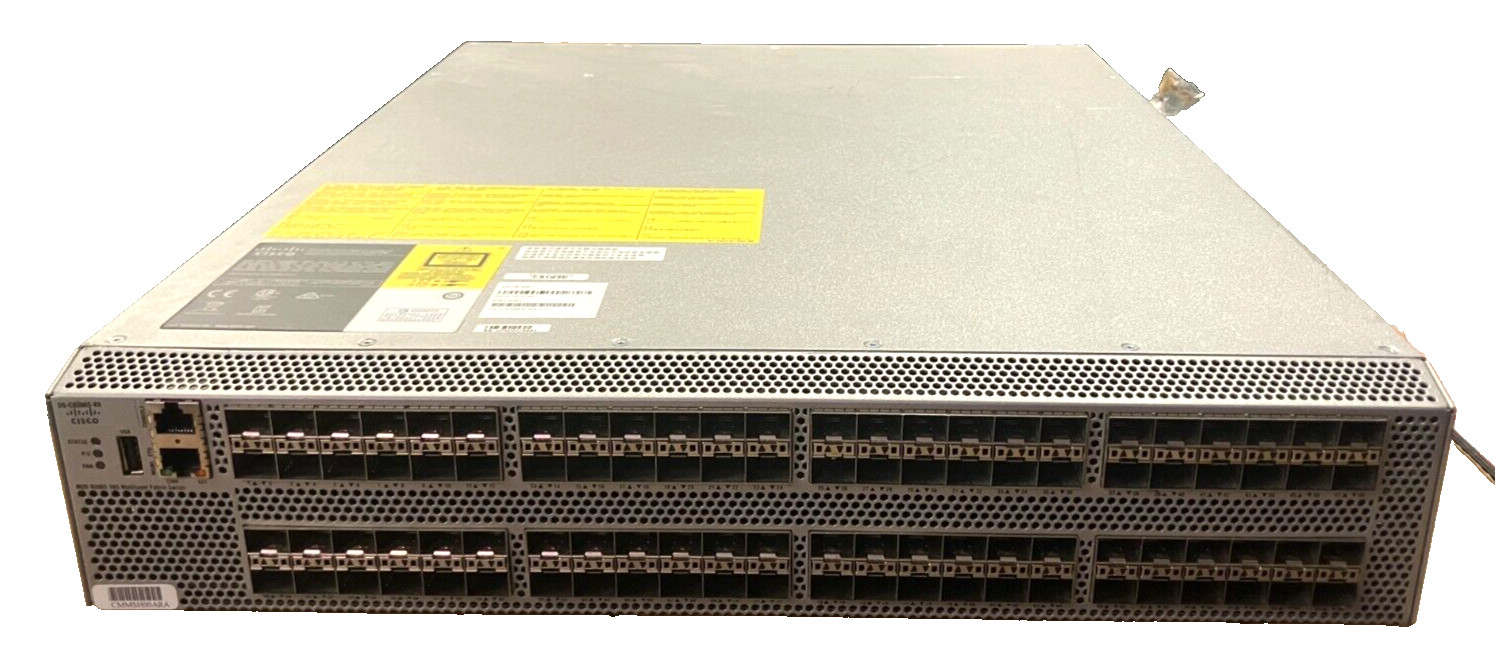 Cisco DS-C9396S-K9 2U 96Port 16G Multilayer Fabric Switch w/ 2x PSU