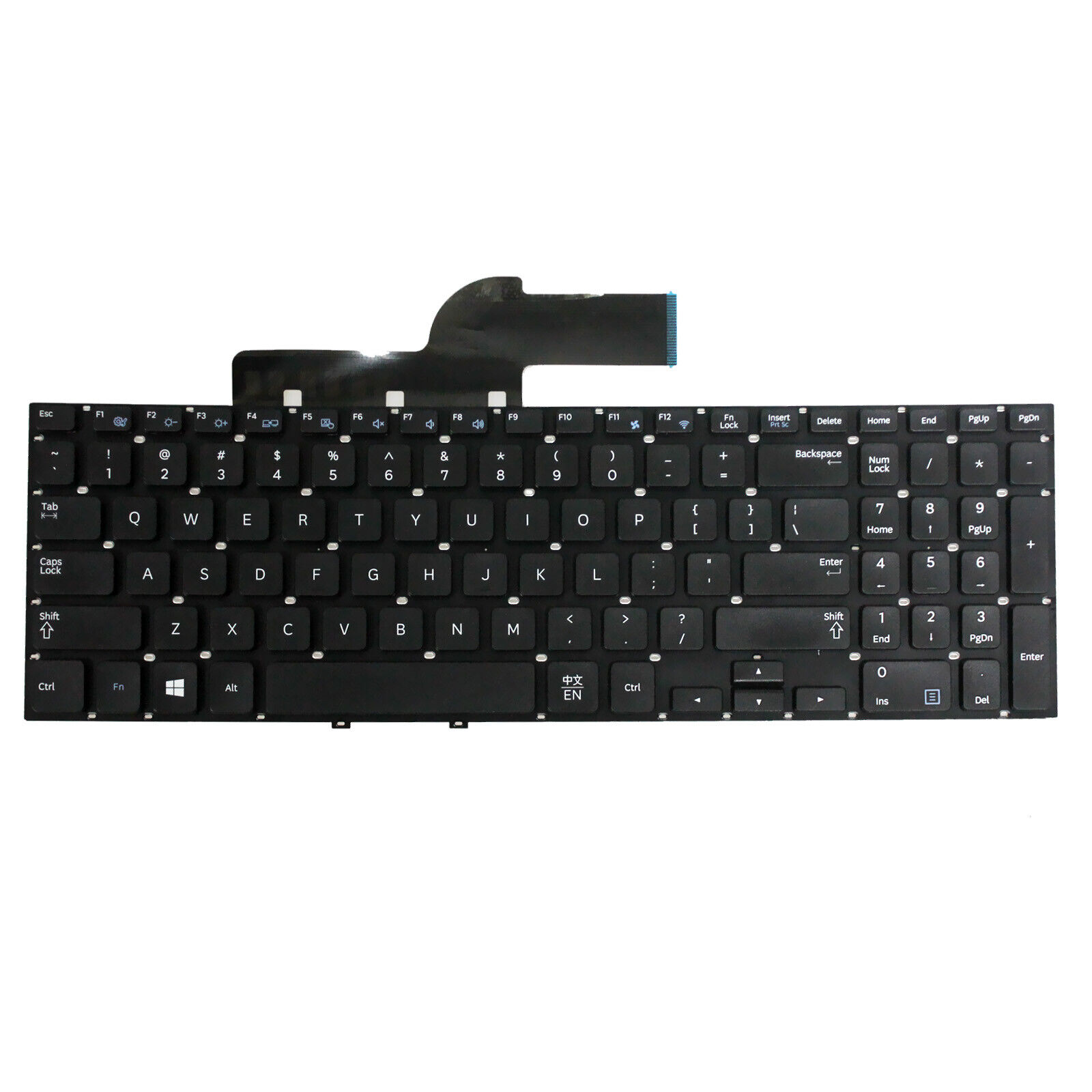  Black Keyboard US For Samsung NP300E5E NP350E5C NP355E5C 