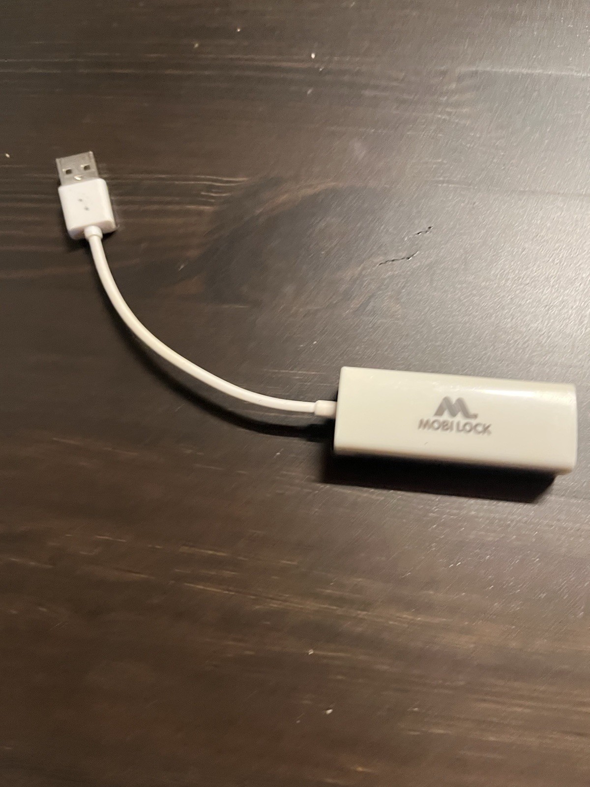 Mobi Lock USB Ethernet Network Adapter for Laptop PC USB