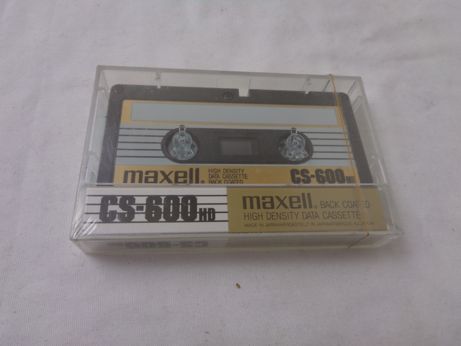  Maxell CS-600HD High Density Data Audio Cassette Tape --NIP