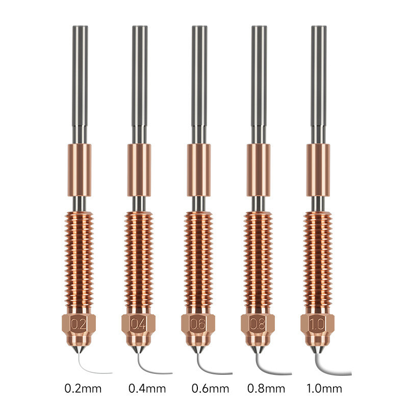 Quick Swap Hardened Steel Nozzle Kit For Creality K1C / Ender-3 V3 / K1 SE