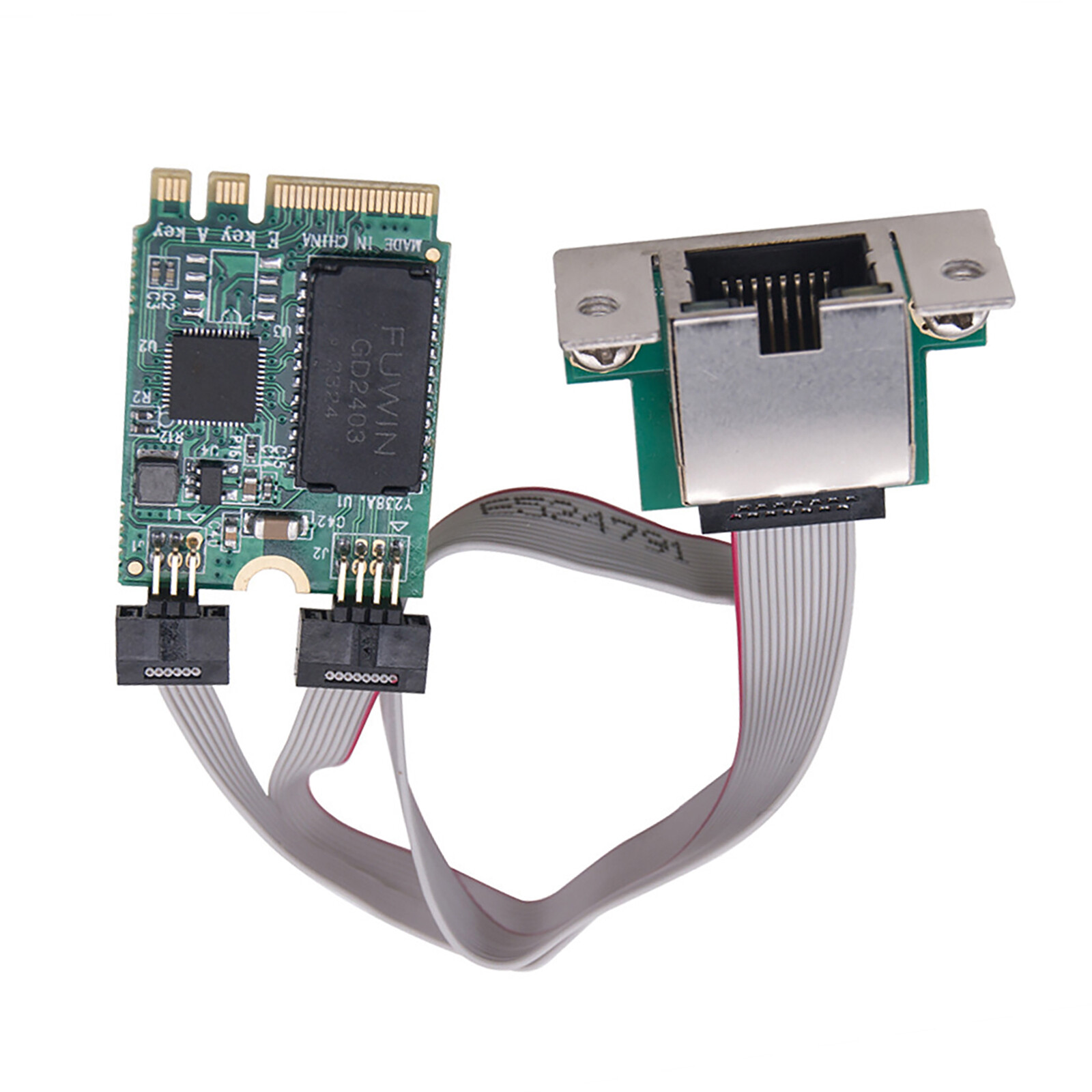 New M.2 A+E Key RTL8125B 2.5G Gigabit Ethernet Network Lan Card Accessories