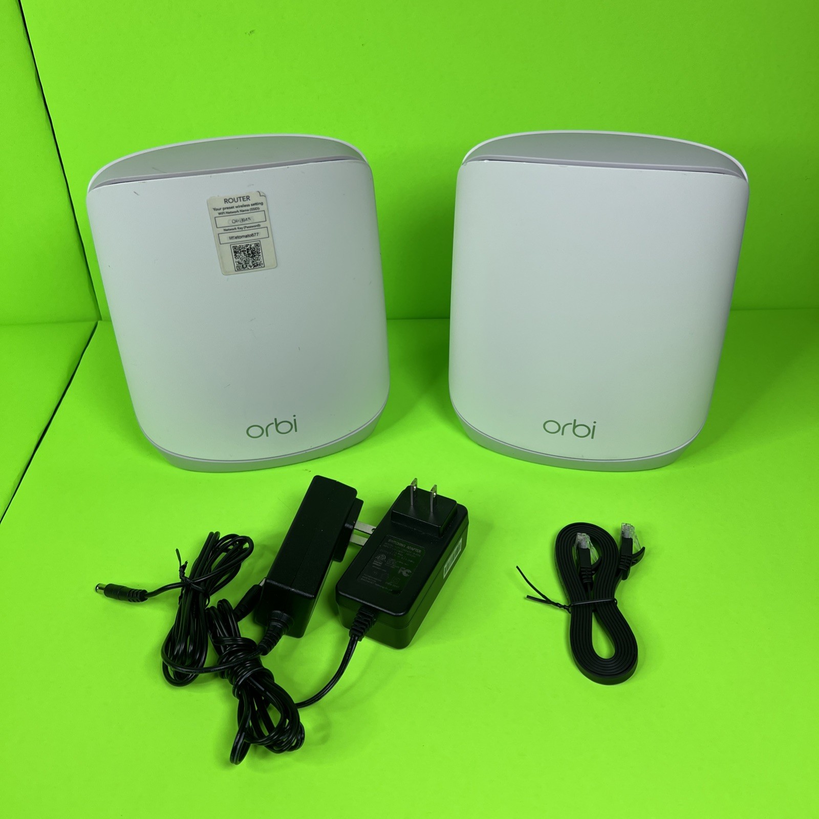 NETGEAR Orbi RBR750P WiFi Router & RBS750P Satellite - SAME DAY - WARRANTY