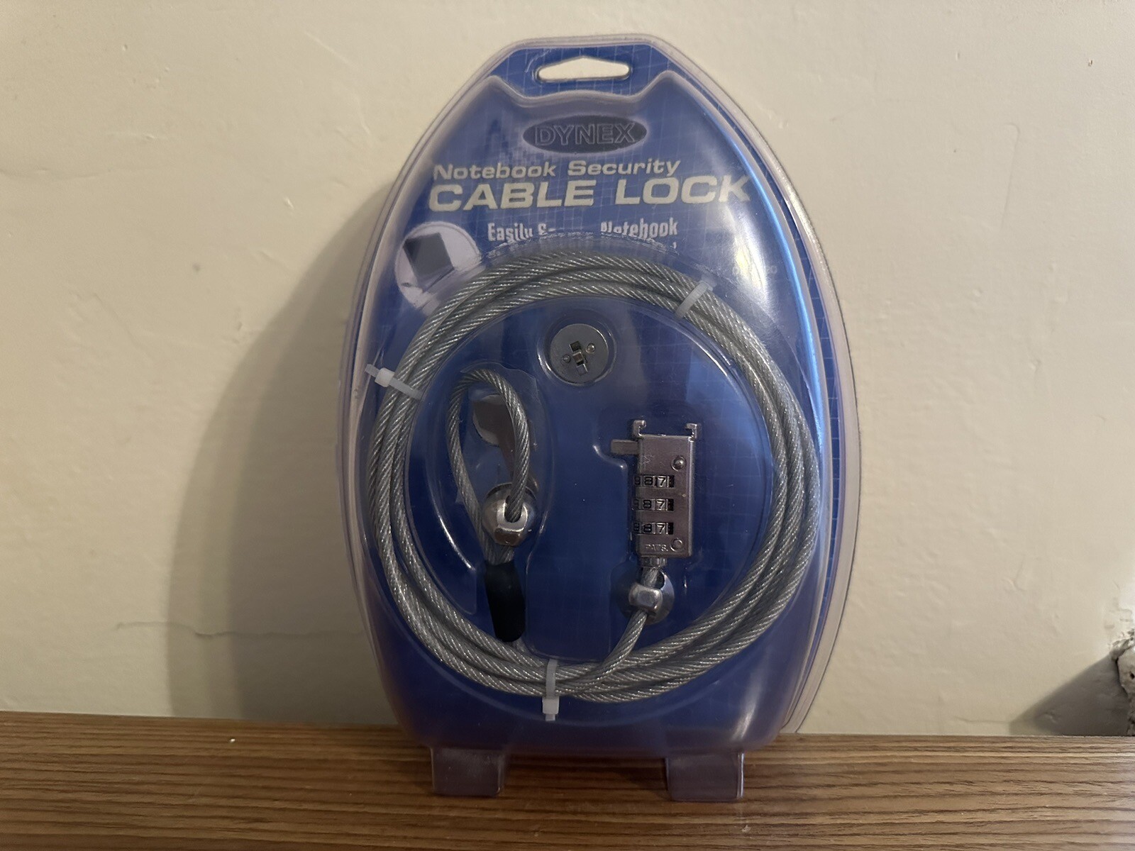Vintage Dynex Laptop Notebook Maximum Security Cable Lock DX-NL20 New Sealed