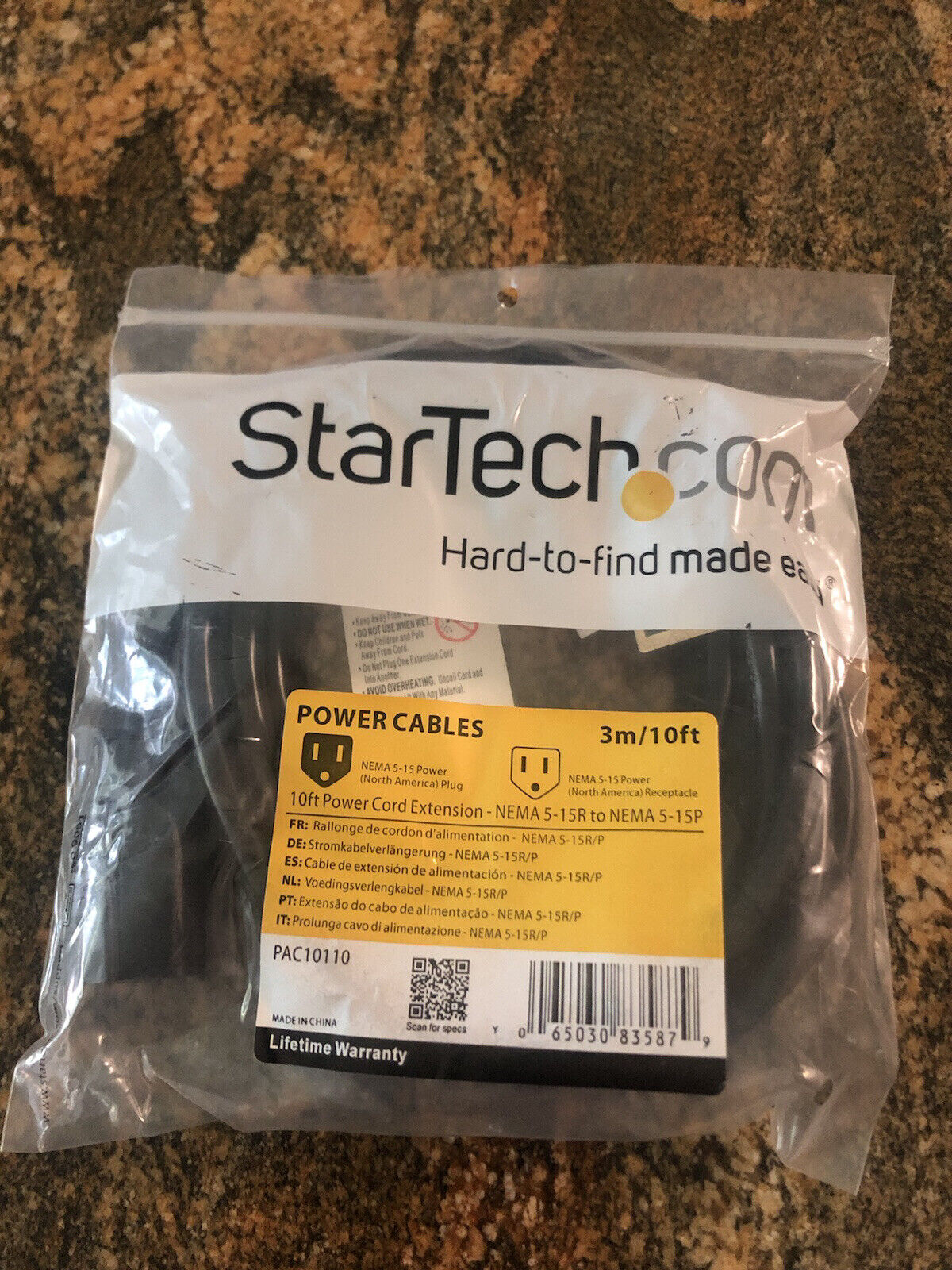 NEW StarTech PAC101 12