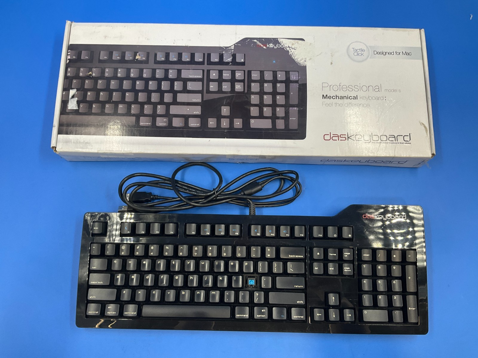 Das Keyboard S Professional Mechanical Cherry MX Black RGB DASK3PROMS1MACCLI