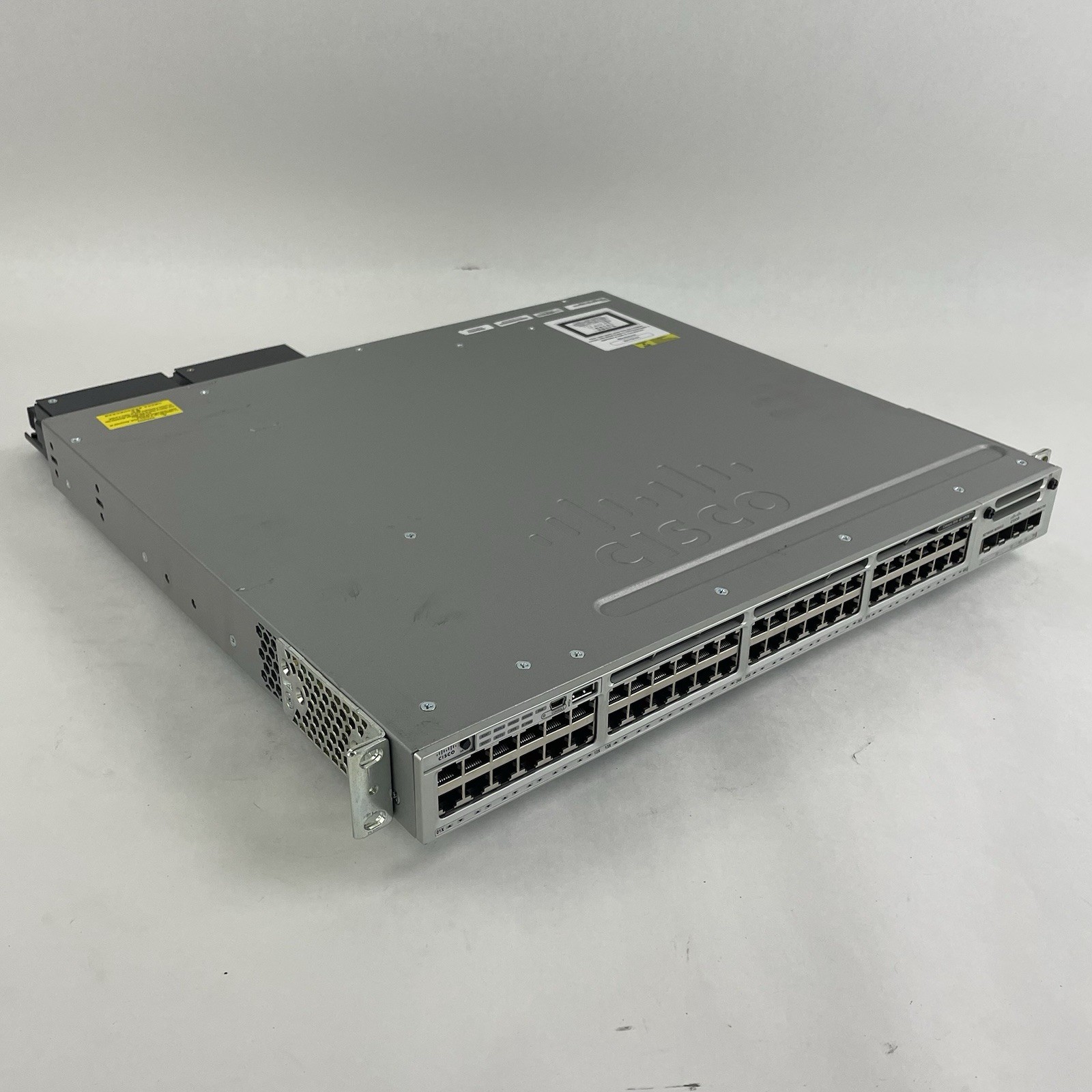 Cisco WS-C3850-48U-S V06 48-Port UPoE Switch  2x 1100W PSU Tested & Reset