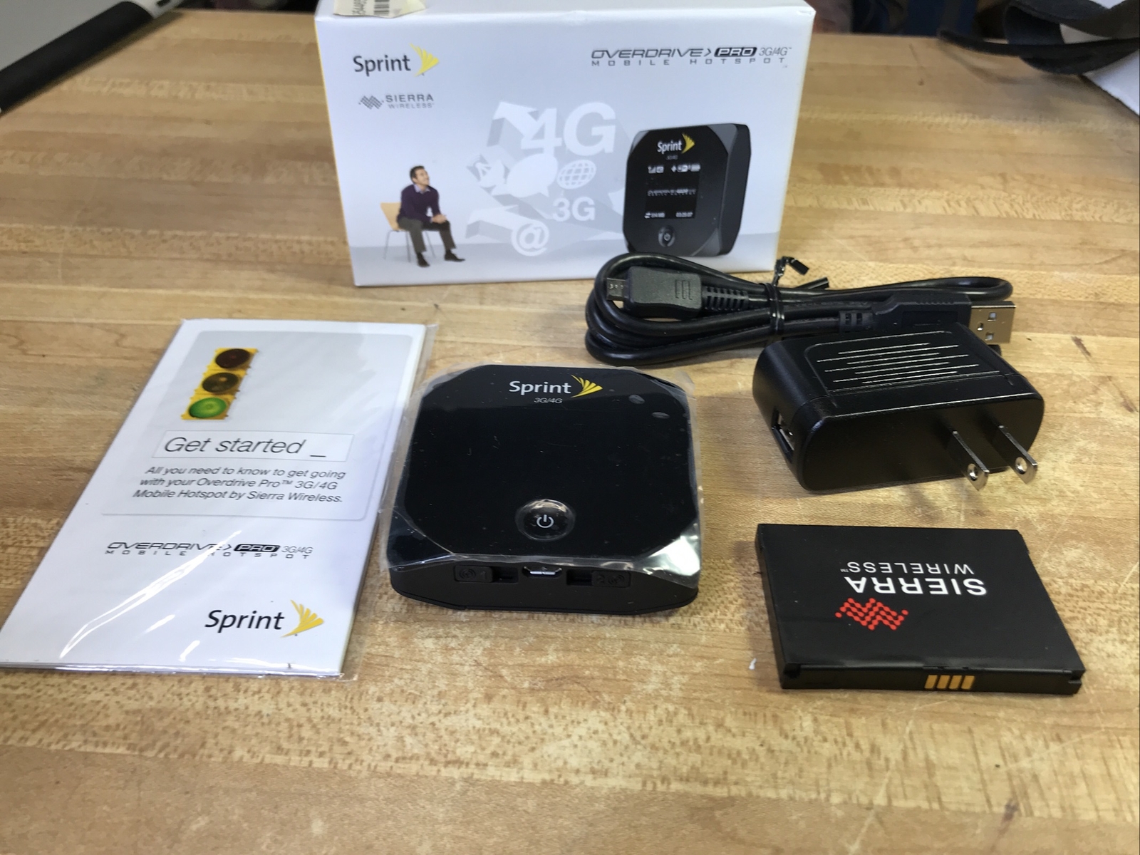 Sprint Overdrive Pro (3G/4G) Mobile Hotspot (Sierra Wireless) Pro SWAC802