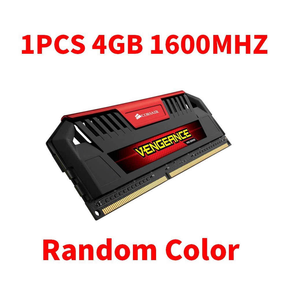 Corsair Pro 32GB 16GB 8GB 4G DDR3 1600MHz CL9 PC3-12800U Desktop Memory LOT Gold