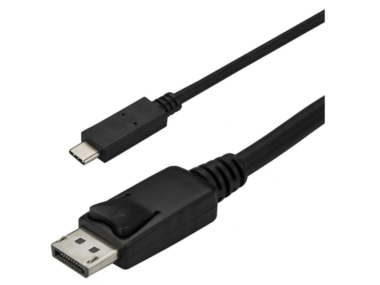 4Xem 4XUSBCDISPCBL6 6FT USB-C to DisplayPort Cable - Active - Black