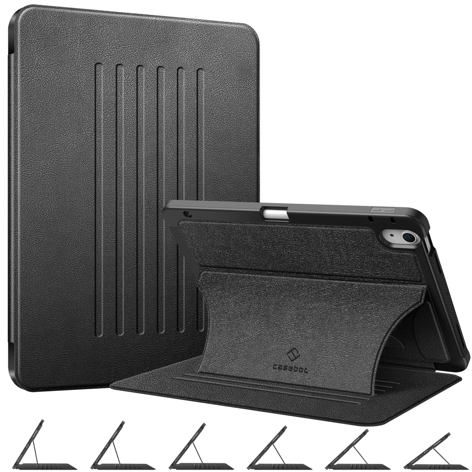 Magnetic Stand Case for iPad Air 11-inch (2024) Multiple Angles Shockproof Cover