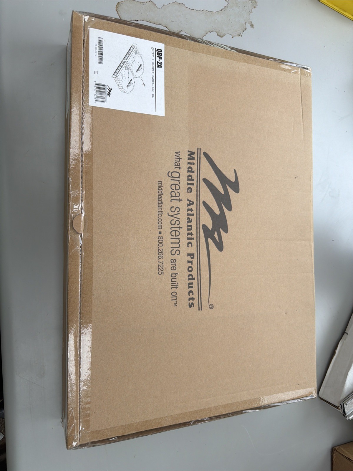 Middle Atlantic QBP-2A Blower Panel Dual Fan cooling