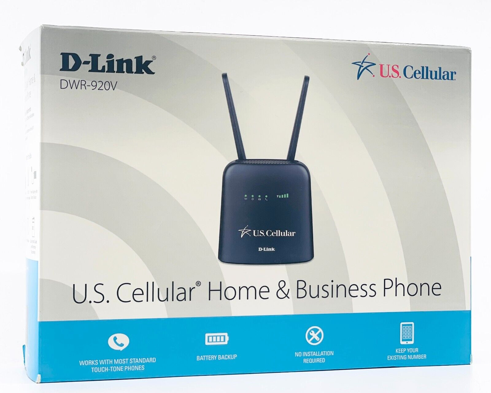 D-Link 4G LTE Router U.S. Cellular Home & Business Phone  DWR-920V