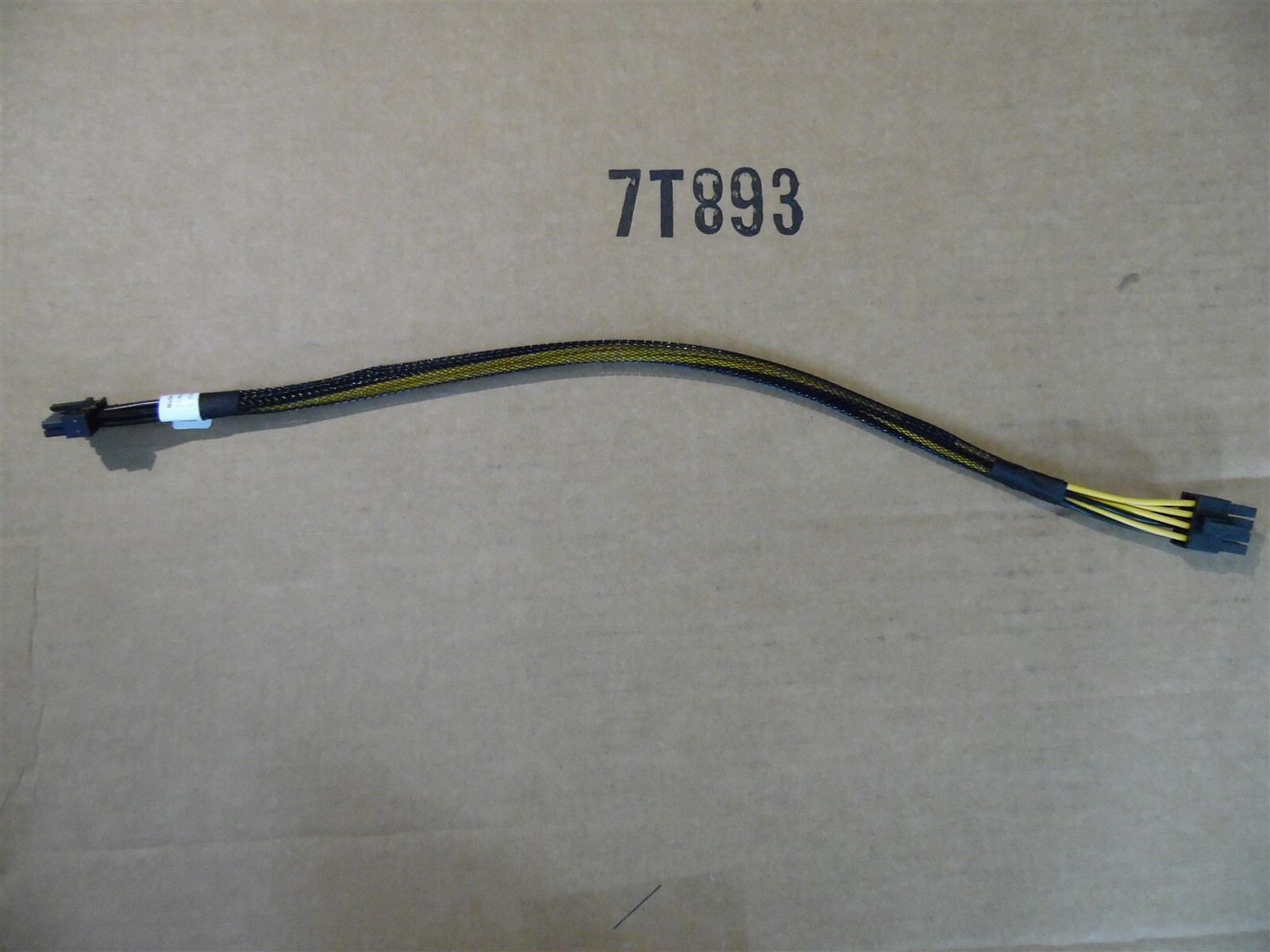 DELL EMC POWEREDGE R7525 R750 R750XS GPU POWER CABLE 16" 12 PIN TO 8 T34N0