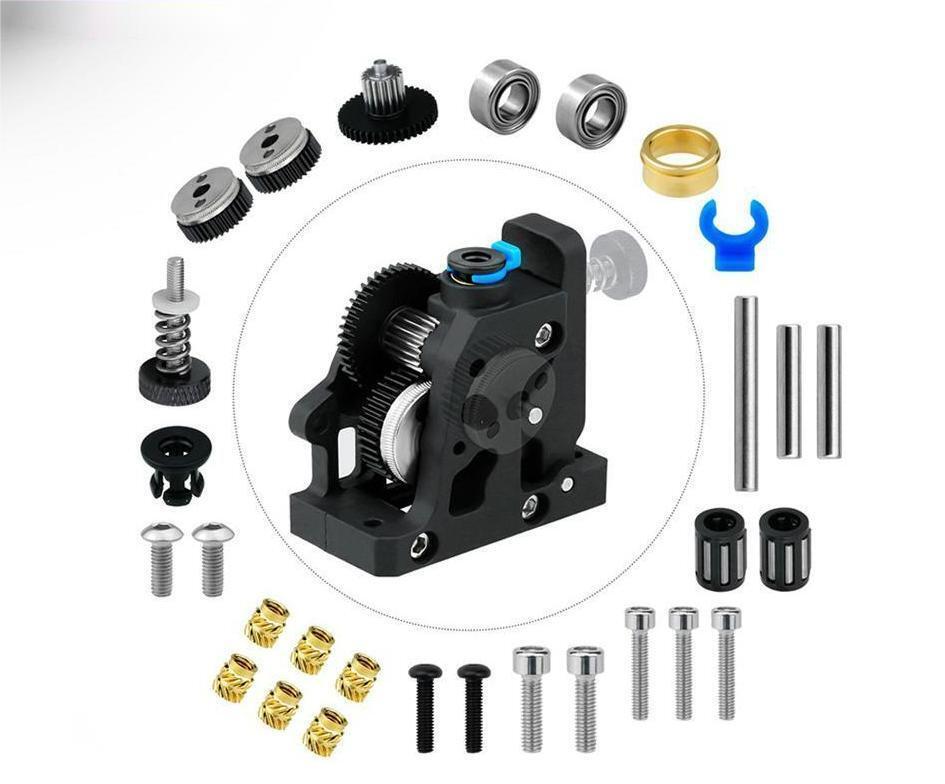 3D Printer Parts Hardened Steel HGX-extruder Nylon Extruder Gear Set Kit