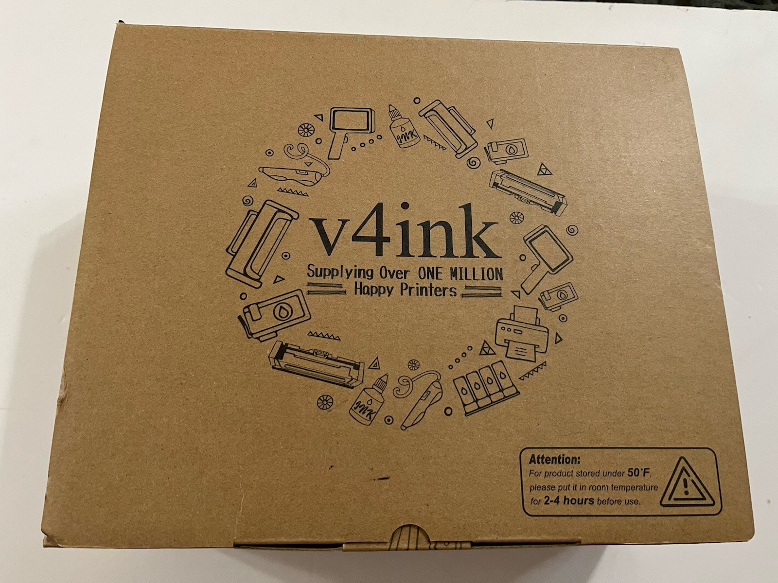 v4ink 4Pk TN760 Compatible for Brother TN730 TN-760 Toner